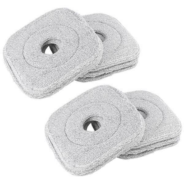 5 st moppduk för Joybos mopp, klämmopp, automatisk separation, roterande rengöring av golv, moppdynor