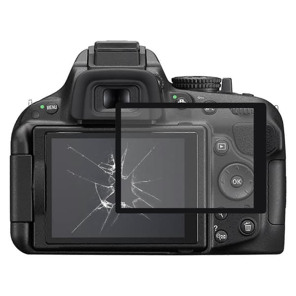Nikon D5200 -akryylimateriaalinen LCD-näytön ulkolinssi Not Specified