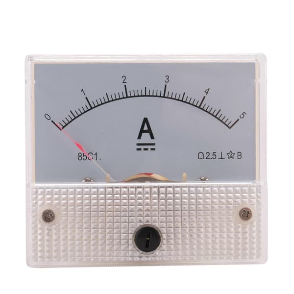 85C1-A analoginen virtapaneelimittari DC 5A ampeerimittari