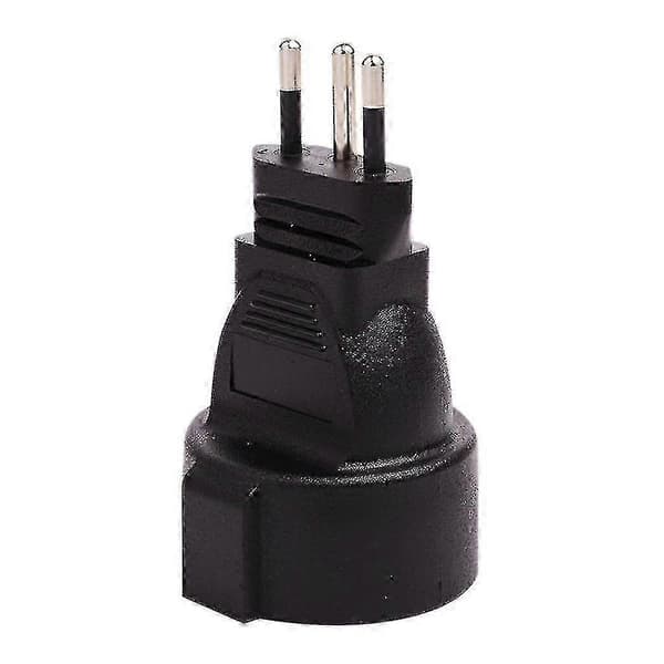 Sveitsisk rundstift til EU-pluggadapter 250V 16A hann-hunn