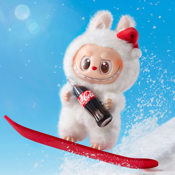 /NC/Labubu The Monsters COCA-COLA Series-Vinyl Face Blind Box, Blind Box Figurer, Trepakning (Alle Stiler Inkludert) Coca-Cola Coca-Cola Series Coca-Cola Series Three packs (full set)