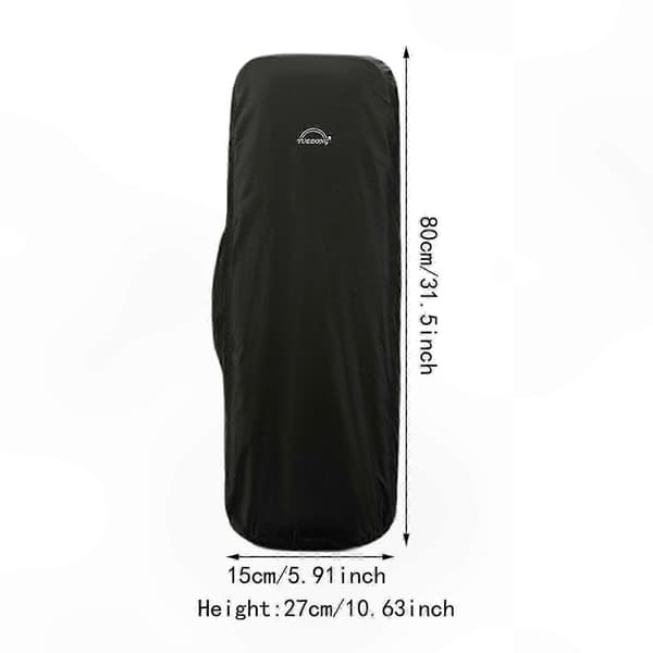 Vandtæt Violin Kassedækken til Rejser og Opførelser, Trekant Design, Sort Rectangle Balck Medium
