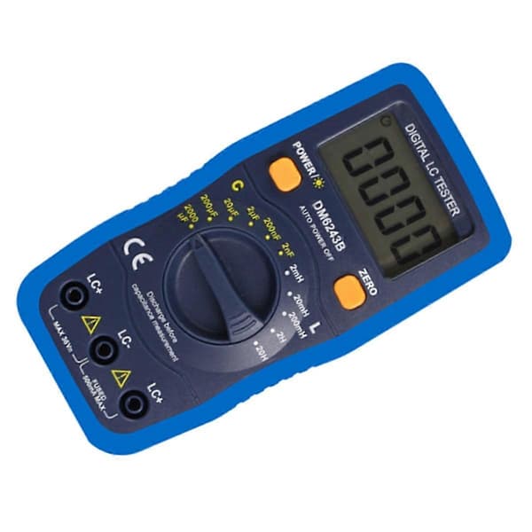 Digital kapacitans- og induktansmåler DM6243B kapacitansmultimeter, Ind As Shown
