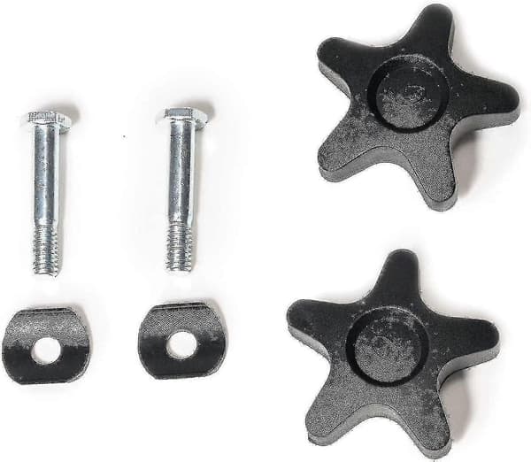 Rollator 2 Plastikknop 2 Skrue til Arme Hl420