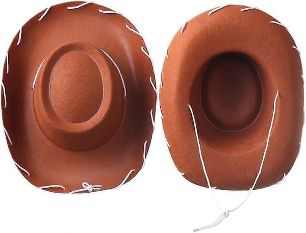 Klassisk cowboyhatt i västerländsk stil med rep red