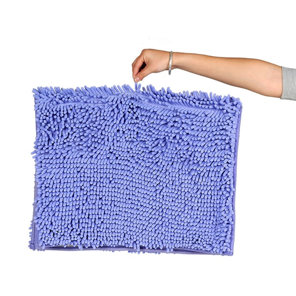 Billig badematte, tykk memory foam teppe, toalett, badekar, stue, dør, baderom, absorberende fotmatter gulvmatter Yellow about 40x60