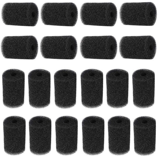 20-pack Robot Tail Foam Borste För Polaris 180, 280, 360, 380, 480, 3900 Sportpolaris Vac-sweep Pool Cleaner Ersättningssvans för High Density Sweep H