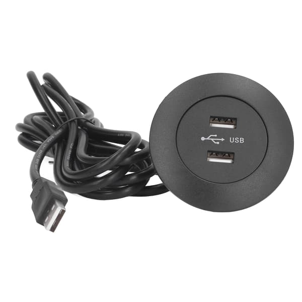 Sofa USB-ladekontakt innfelt montering doble USB-ladeportuttak for hjemmet
