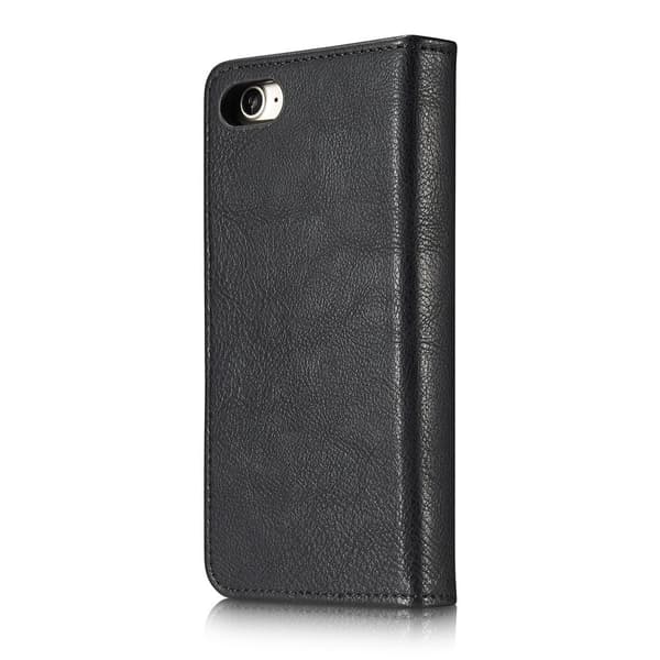 iPhone 7/8/SE (2020/2022) - DG.MING Magnetisk Etui/Wallet Case - Sort Black Svart