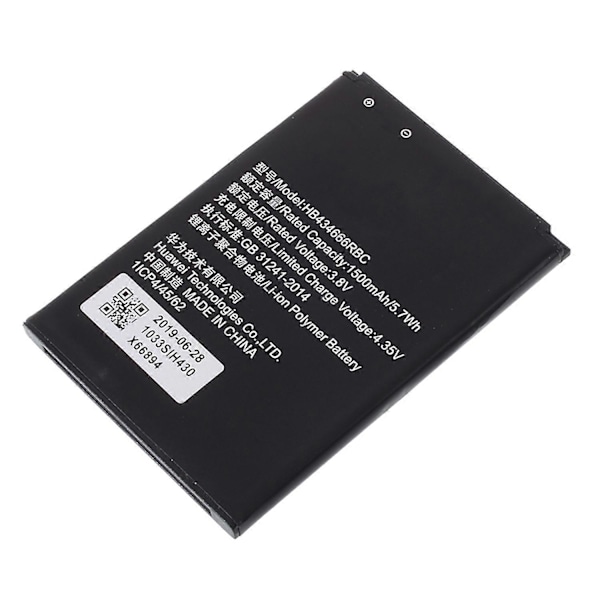 Til Huawei Router E5573 3.80V 1500mAh Genopladeligt Li-ion Batteri Del (Kode: HB434666RBC)