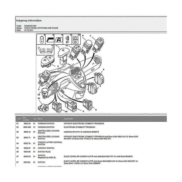 Bil Advarsels S For X 655422 6554w9