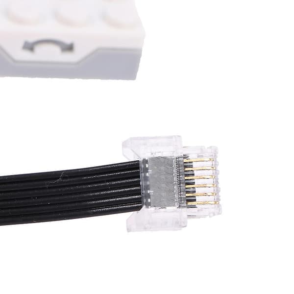 Wedo 2.0 Medium Motor Byggeklodser Kompatible med 45300 Robotik [DB] Sort Black B