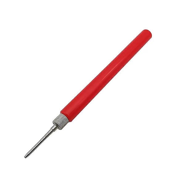 10 stk. rød sort fjeder testprobe spids isoleret testkrog ledningsforbinder teststift til multimeter