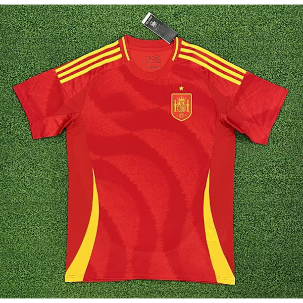 2024 Europeiska Mästerskapet Frankrike tröja Italien landslag England Spanien Brasilien fotbollsuniform Spanien hemma Spain home XL