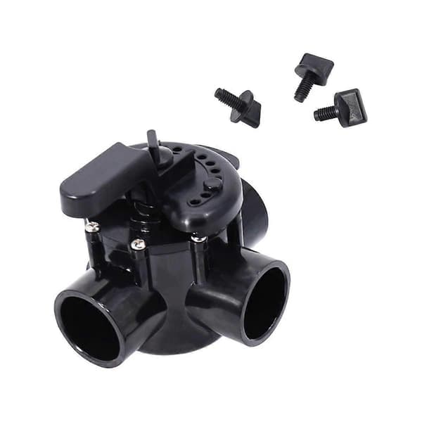 3-vejs omskifterventil med 1-1/2\" ID & 2\" OD PVC-røromskifterventil til jordpool, karbad & spa-system R As Shown