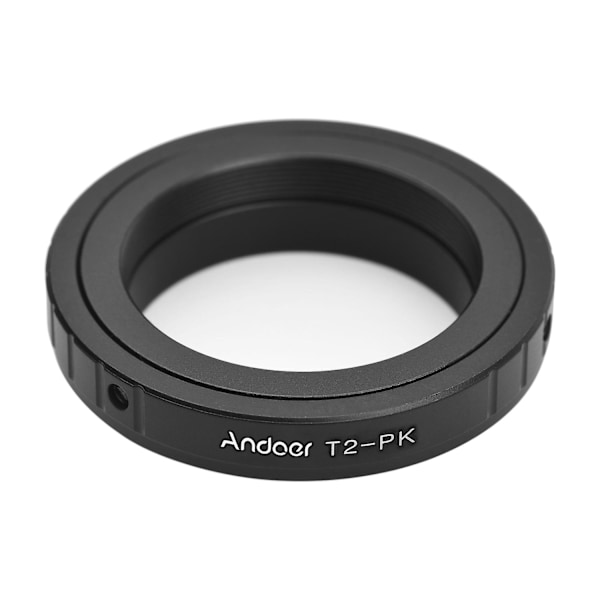 Andoer T2-PK Metallinen Objektiivin Sovitinrengas T/T2-kiinnitteiselle Objektiiville, Korvaava Sovitin Yhteensopiva Pentax K-70/K-50/ kanssa