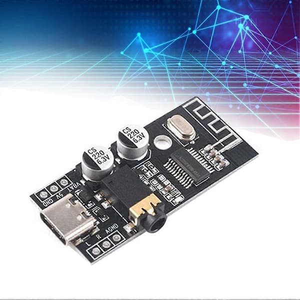 5 STK -M28 Trådløs Bluetooth Audio Receiver Board Modul HIFI DIY Forsterkerkort Bluetooth 4.2 HIF