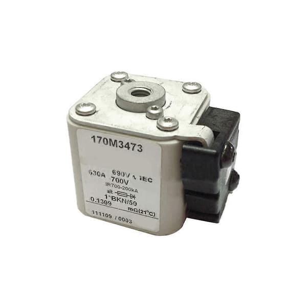 AC1250V 100A 100KA nopea sulake 170M3473 White   black