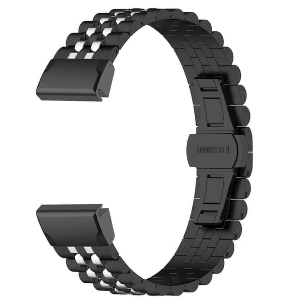 Til Garmin Fenix 7S Urremme Multicolor Black\/Silver B