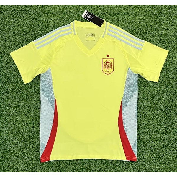 2024 Europamesterskab Frankrig trøje Italien landshold England Spanien Brasilien fodbolduniform Spanien udebane Spain away XL