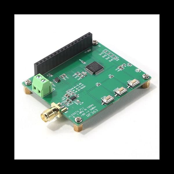 Praktisk Multifunktions Effektmåler 1 MHz-10 GHz -50-0 dBm Programmerbar RF Effekt Dæmpningsværdi Måler
