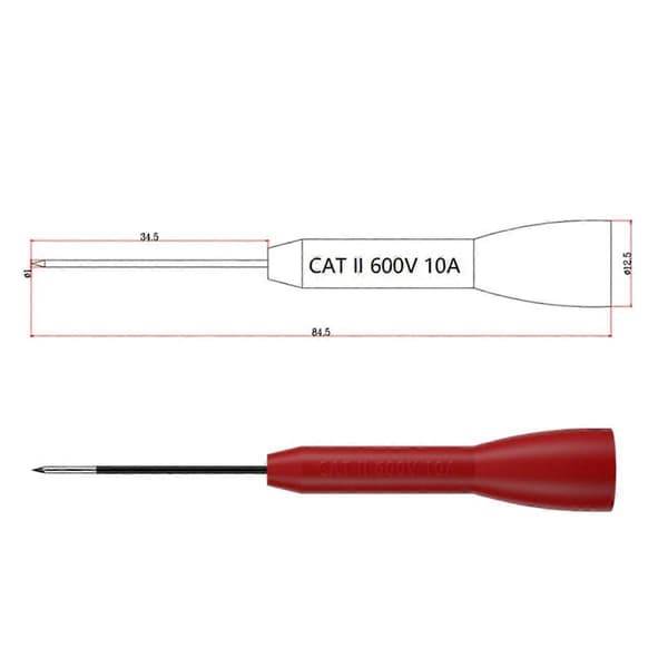 Power Test Kit Threading Probe Insulated Wire Threading Clamp Kit B