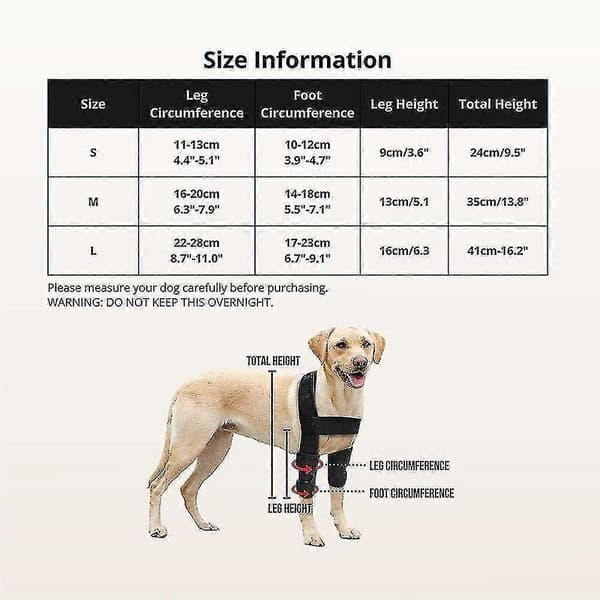 Albuebeskyttelse for hund L