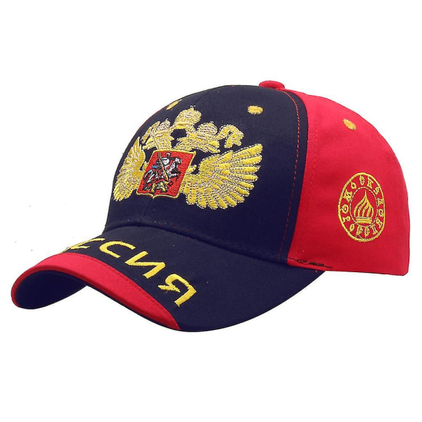 Mode Sochi Ryska cap Ryssland Bosco Baseball Kepsar För Man Kvinna Hip Hop Snapback Hatt Solhuv Sporthattar Marinblå