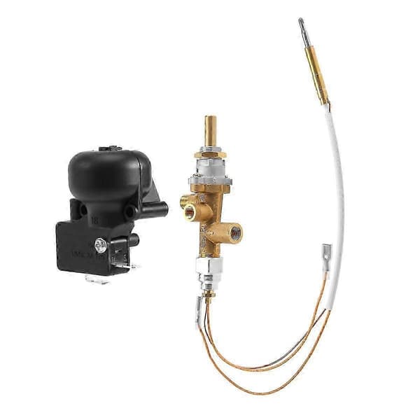 Gass Terrassevarmer Kontrollventil Termoelement Sensor Tippbryter Knapp Propan Bålpanne Kontroll Sikkerhet