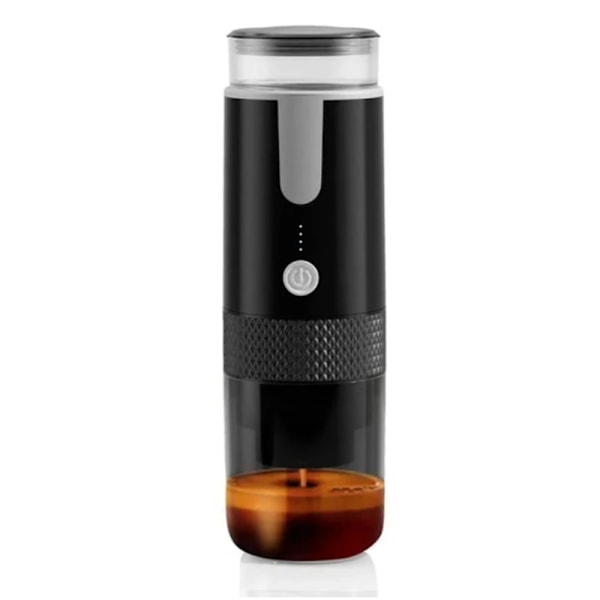 Bärbar elektrisk kaffebryggare för hemmabruk, malet kaffe maskin med elektrisk kapsel