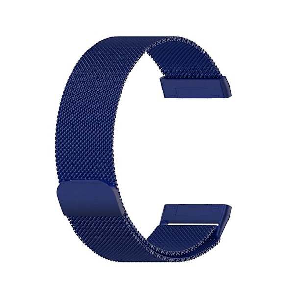 För Fitbit Versa 3 Milanese klockarmband HMV Blue