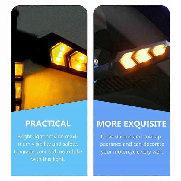 Motorcykel LED Blinklys Dekorative Blinklys