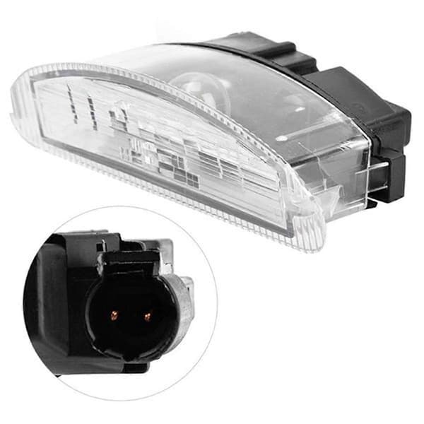 Bil LED Bagnummerpladelys 7700410754 til II 1998-2005 Biltilbehør As Shown