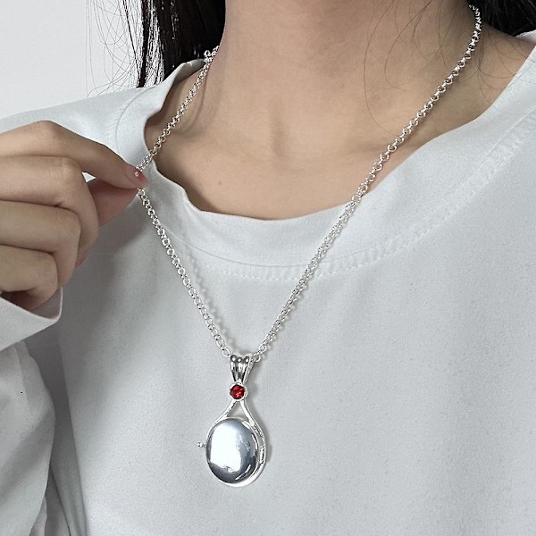 Klassisk TV-serie H2o Sjöjungfru Skal Halsband Hänge Mode Smycken LGL Silver