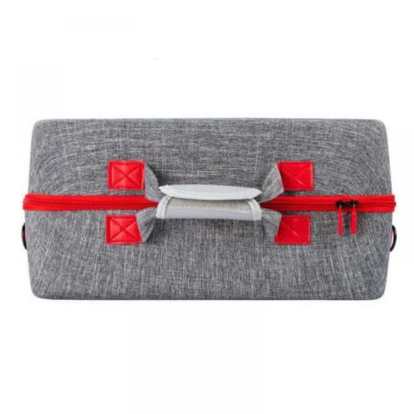 Game Console Storage Bag 5-in-1, Game Console Storage Bag When Going Out, Hand-in-Hand Carry Bag - Silver Grey