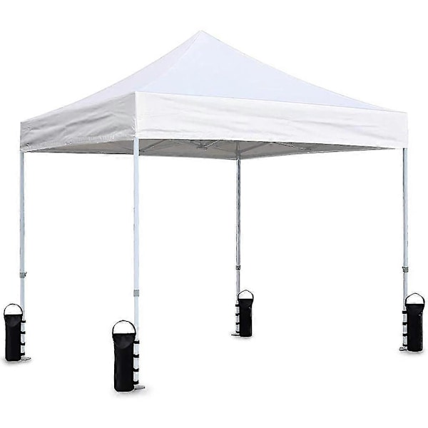 4 stk. Sandpose Kraftige Vægte Sandpose til Pop-Up Pavillon Telt Lysthus Shelter