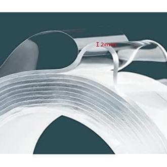 Strong Nano Double Sided Tape - Washable and Removable - Reusable for Mounting Style-1
