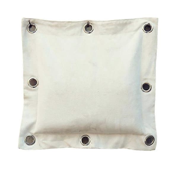 Kung Träningsboxningssäck Väggboxningssäck Träffsäck Sandsäck 40x40cm creamywhite