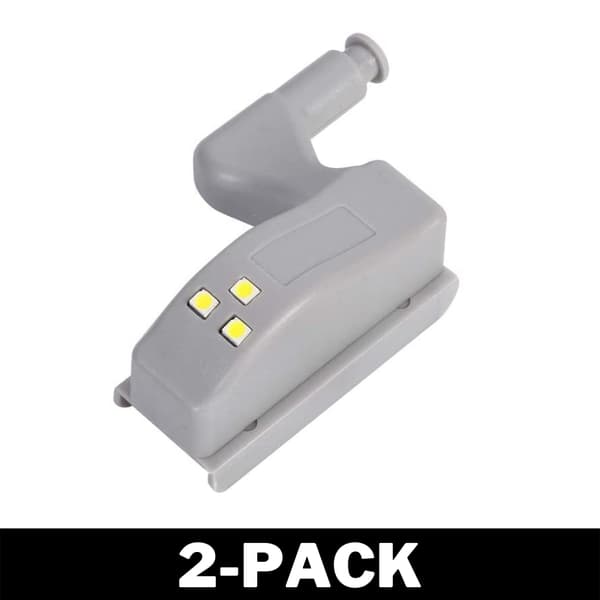 Automatisk skabslys LED-lampe til hængsler - Perfet 2-Pack