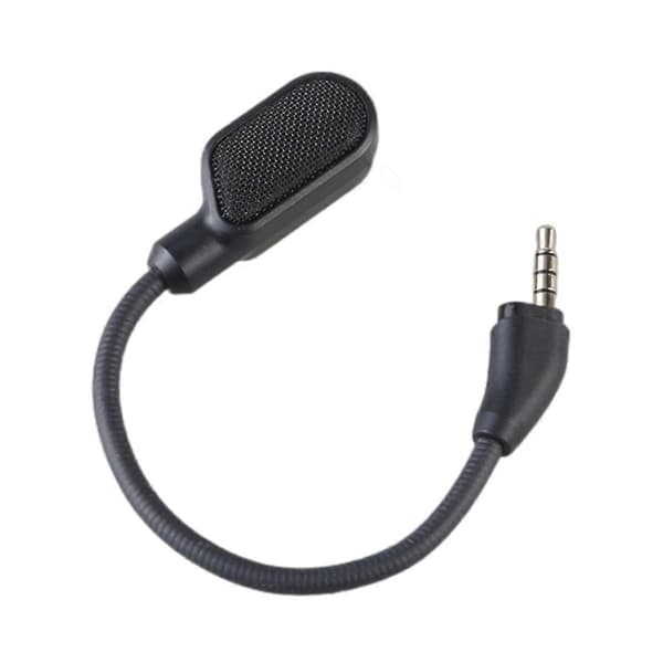 3,5 mm spillmikrofon for HyperX Cloud 3 erstatning Black