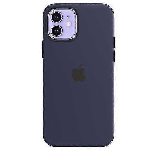 Silikonikuori iPhone 12 ja 12 Pro -puhelimille Deep Navy iphone 12  12pro