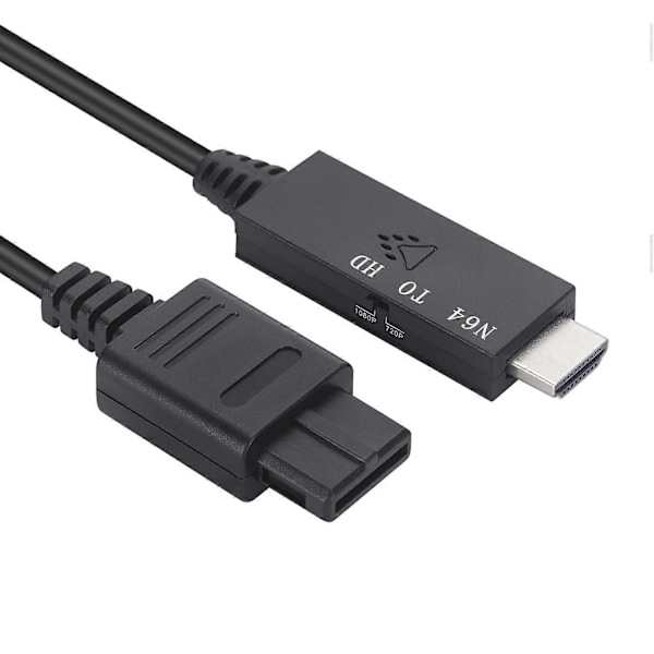 N64 til HDMI Konverter til Nintendo SNES/NGC/SFC/N64 Plug and Play Spillekonsol Adapter