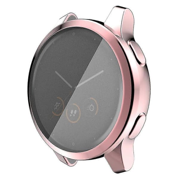 Skal för Vivoactive 4S 40mm Skärm Kroppsskydd Splittersäker Pink