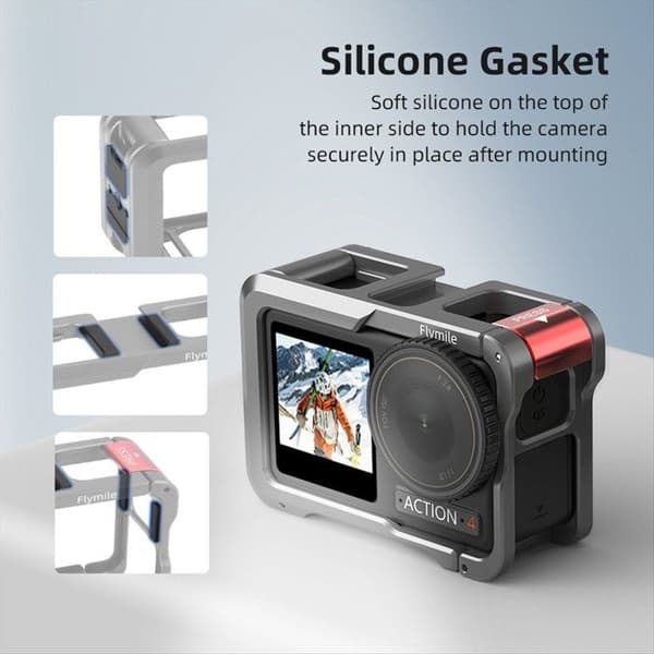 Beskyttelsesetui til Full Frame-kamerabur til Action 4 og Action 3 til stativ