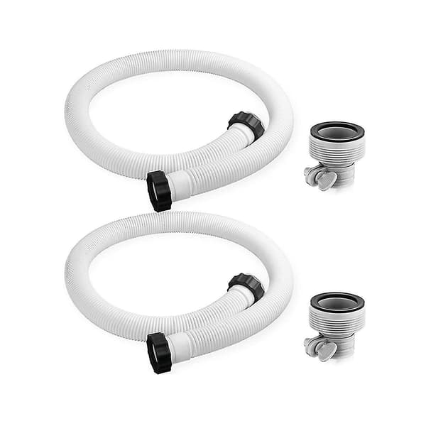 2 stk. Poolfilterpumpe-stik 1,5 tommer Poolafløbsslangeadapter Holdbare dele til gevindforbindelse As Shown