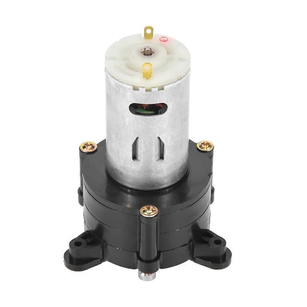 Mini Vind DC Generator Handdynamo Hydraulisk Test DC 12V 24V Motor Maskinförsörjning Nödgenerator Blacksilver