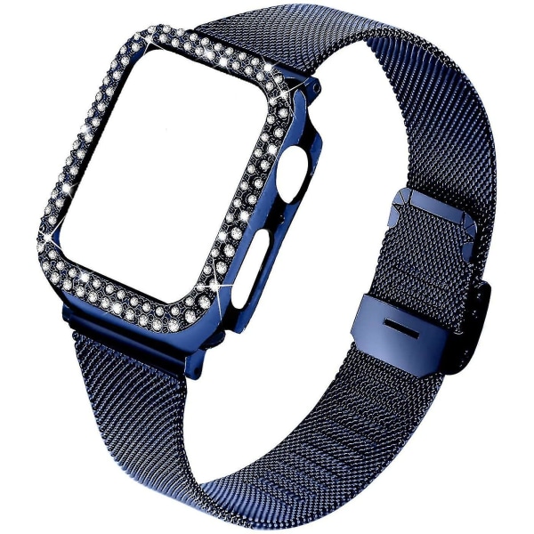 Digitala watch med case Blue 1