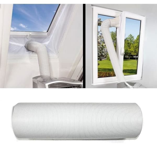 3M PVC Flexibel Avluftsslang för Bärbar Luftkonditionering (Ø15CM)