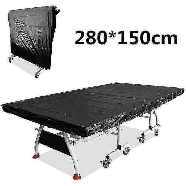 2025 Pingisbordsskydd 280cm, Universal, Svart