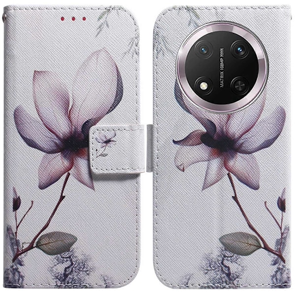 For Honor X9c 5G Wallet Case Mønsterprint Læder Telefon Cover Multicolor Style B